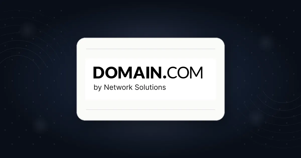 Domain.com domain registrar review